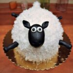 Modelovaný dort ovečka Shaun